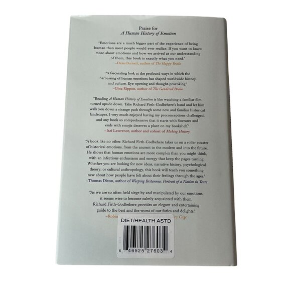 A Human History of Emotion Richard Firth Godbehere Psychology Book - Picture 6 of 6